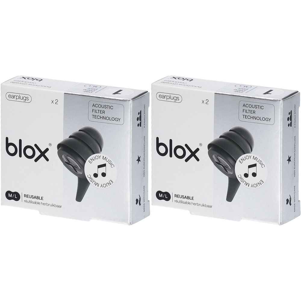 blox® Gamme Music - Silicone Réutilisable