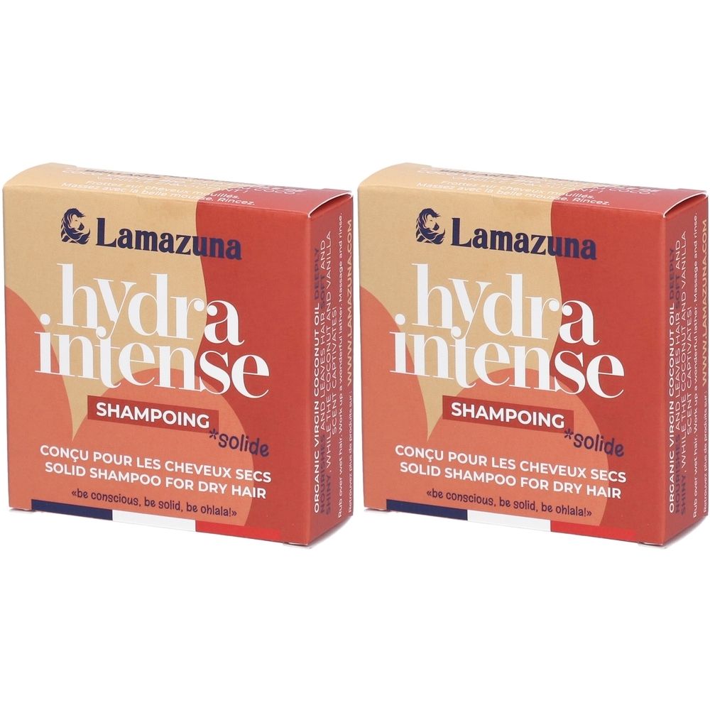 Lamazuna Hydra Intense Shampoing Solide Cheveux Secs