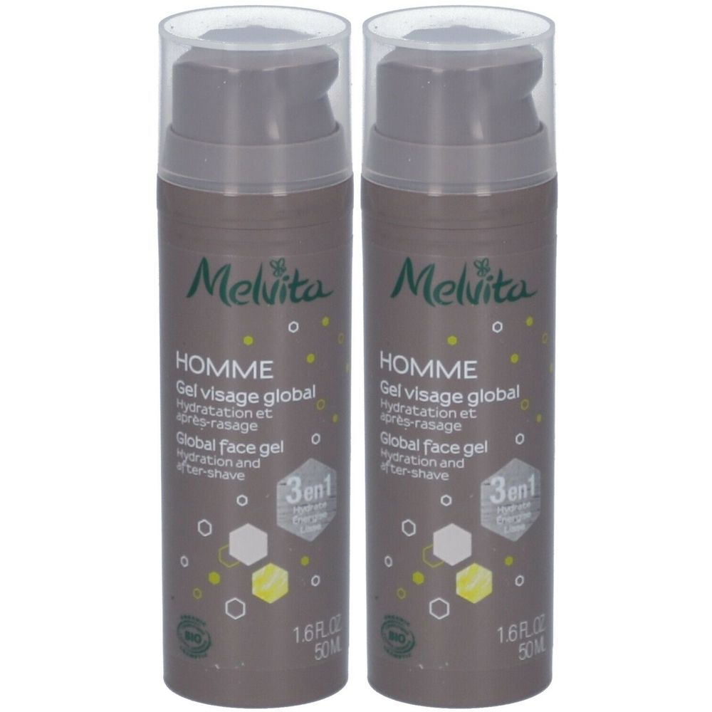 Melvita HOMME Gel Visage Global