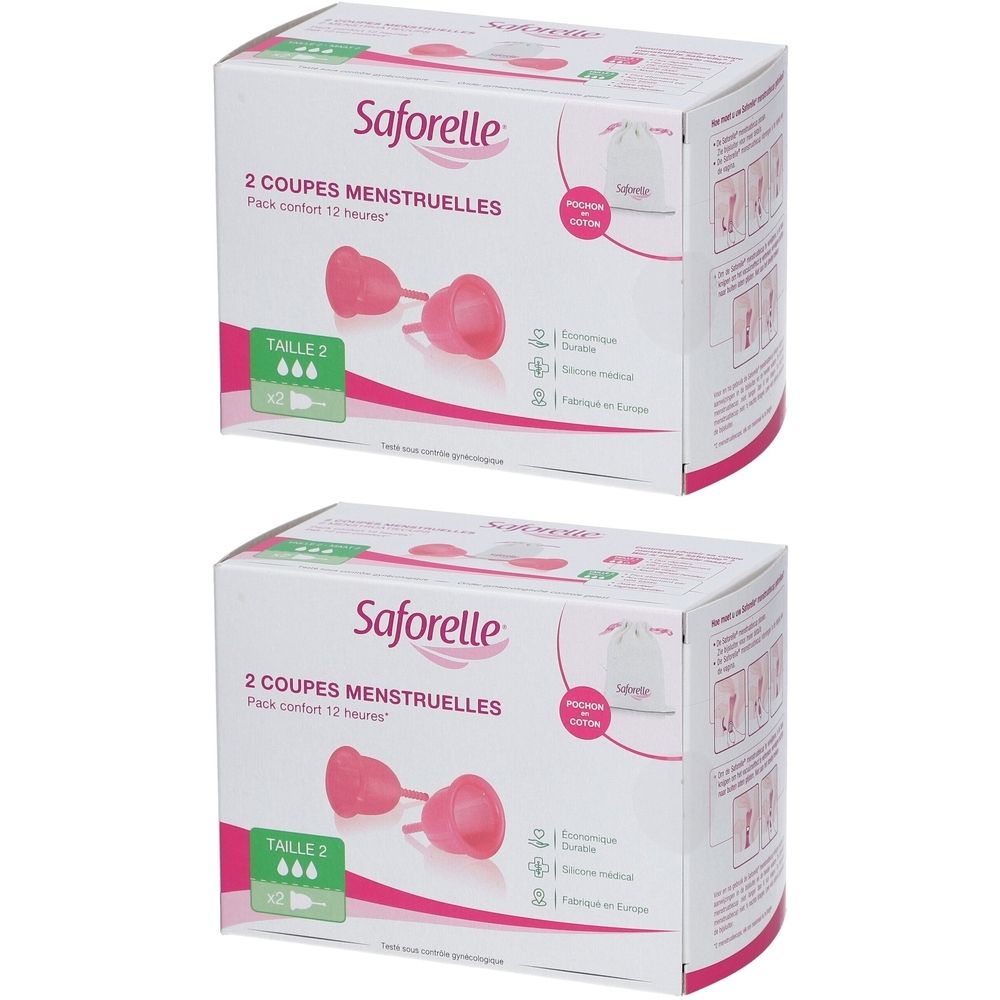 Saforelle® Coupe Menstruelle Taille 2