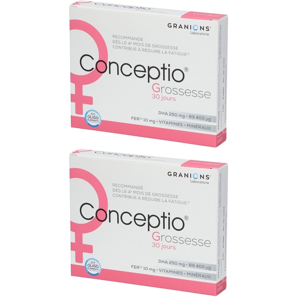 Laboratoire des GRANIONS® Conceptio Grossesse