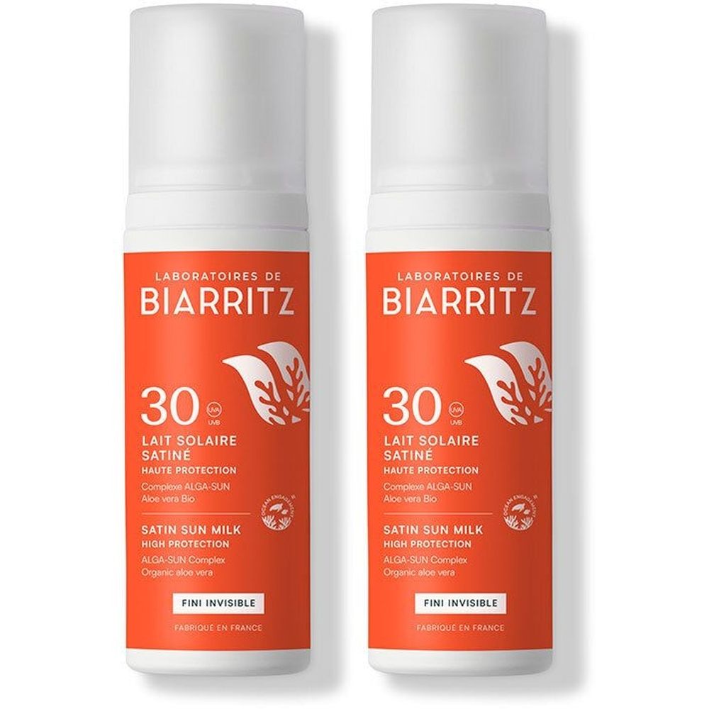 Laboratoires de Biarritz Lait Solaire Satiné SPF 30