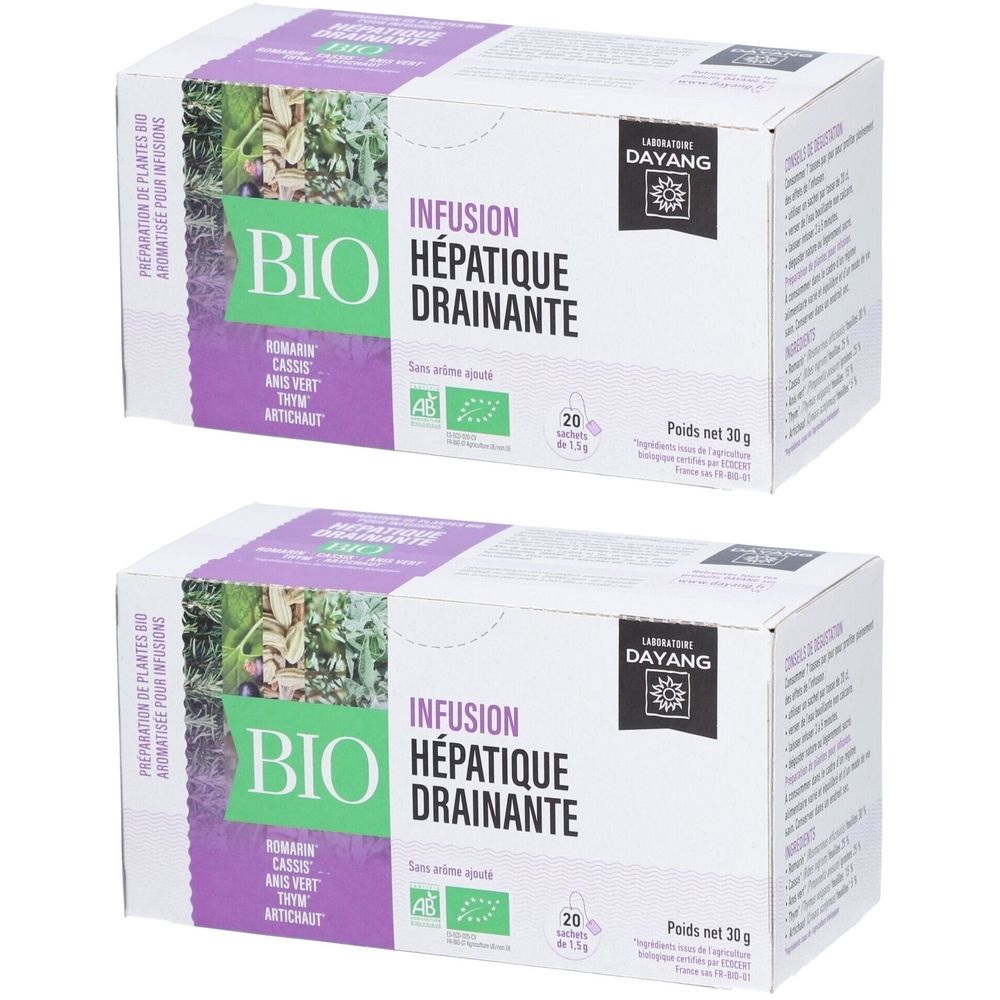 DAYANG Infusion Hépatique drainante BIO