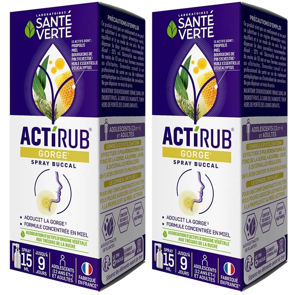 Santé Verte ActiRub® Spray Buccal