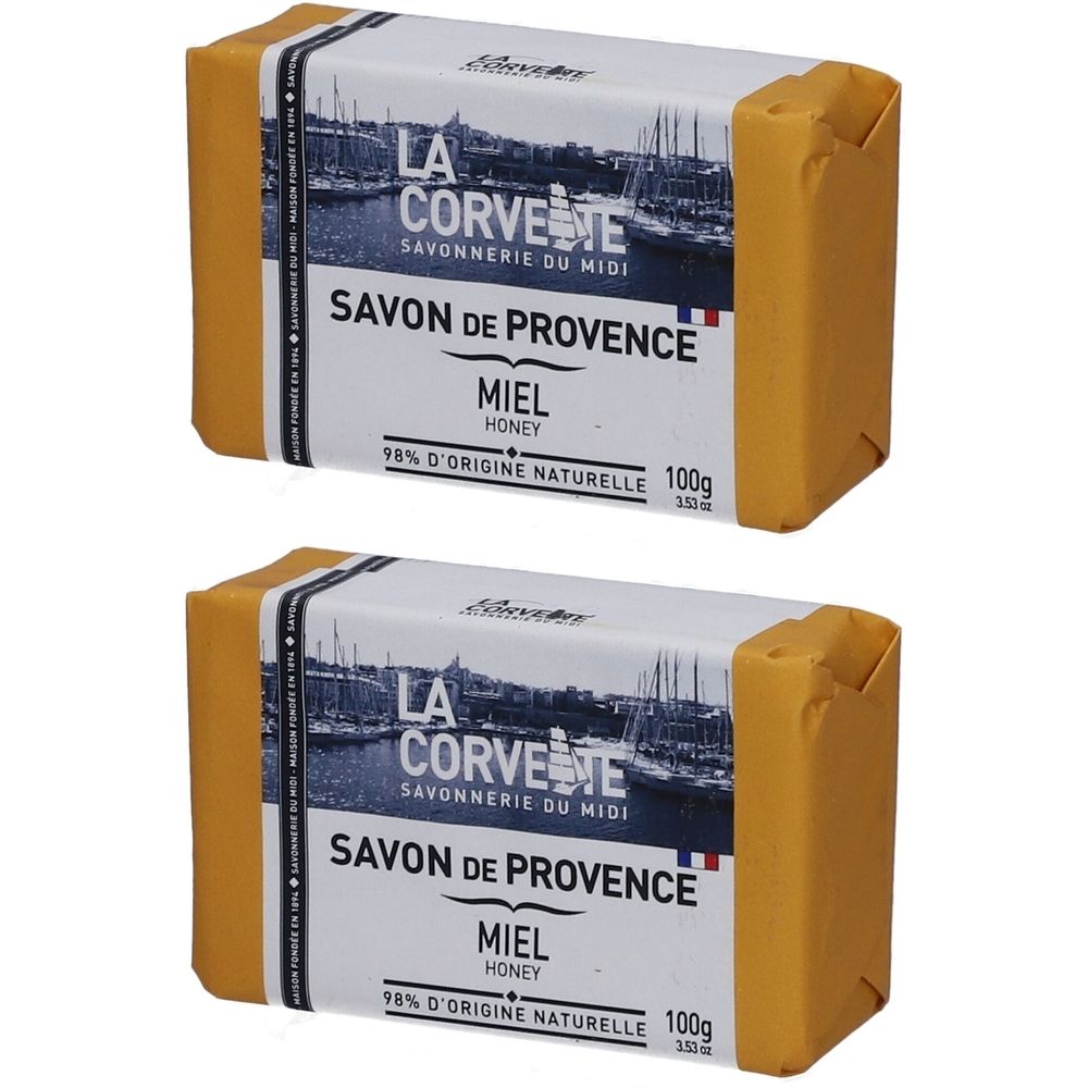 LA CORVETTE Savon de Provence Miel
