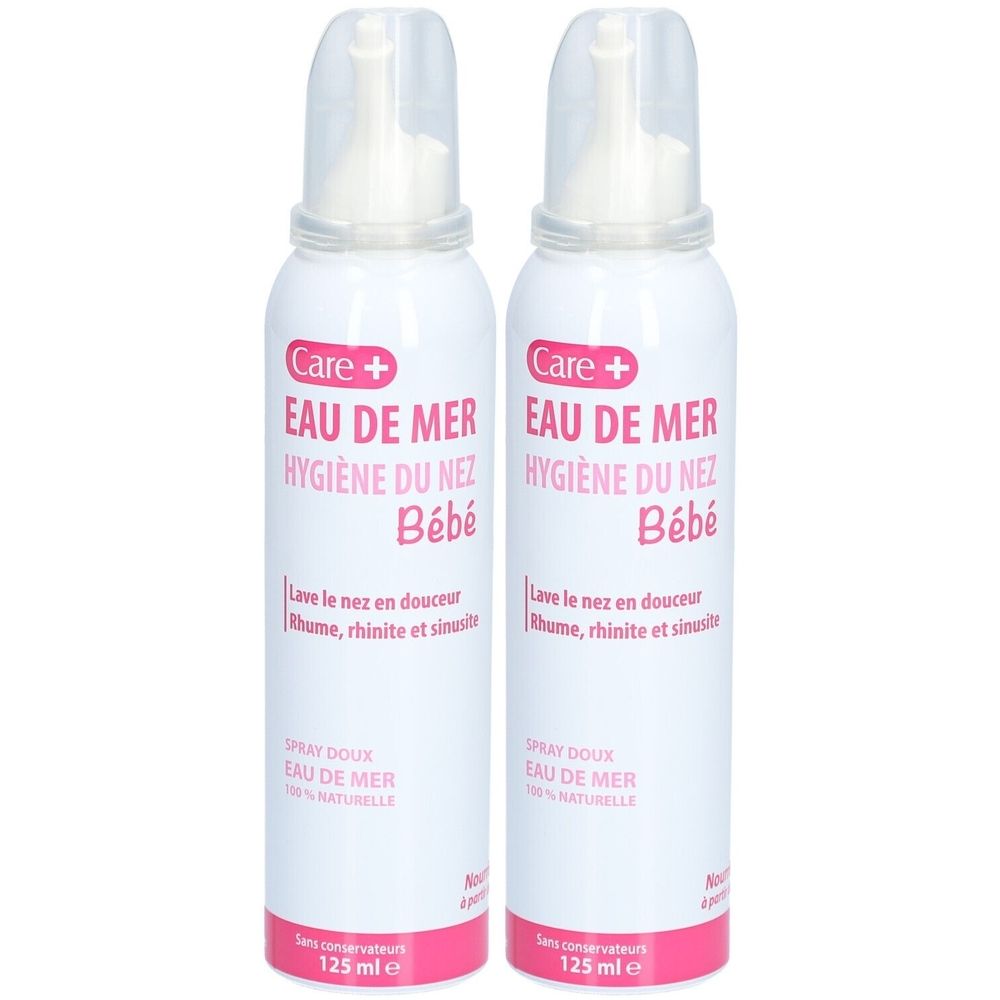 CARE+ Eau de mer Hygiène du nez Bébé