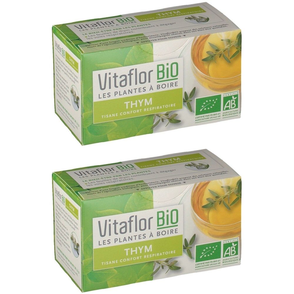 Vitaflor® Bio Thym Tisane Confort Respiratoire