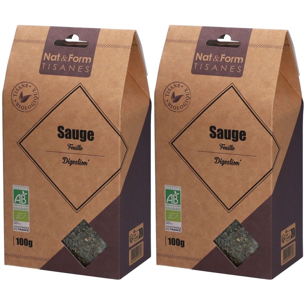 Nat&Form Tisane Sauge bio