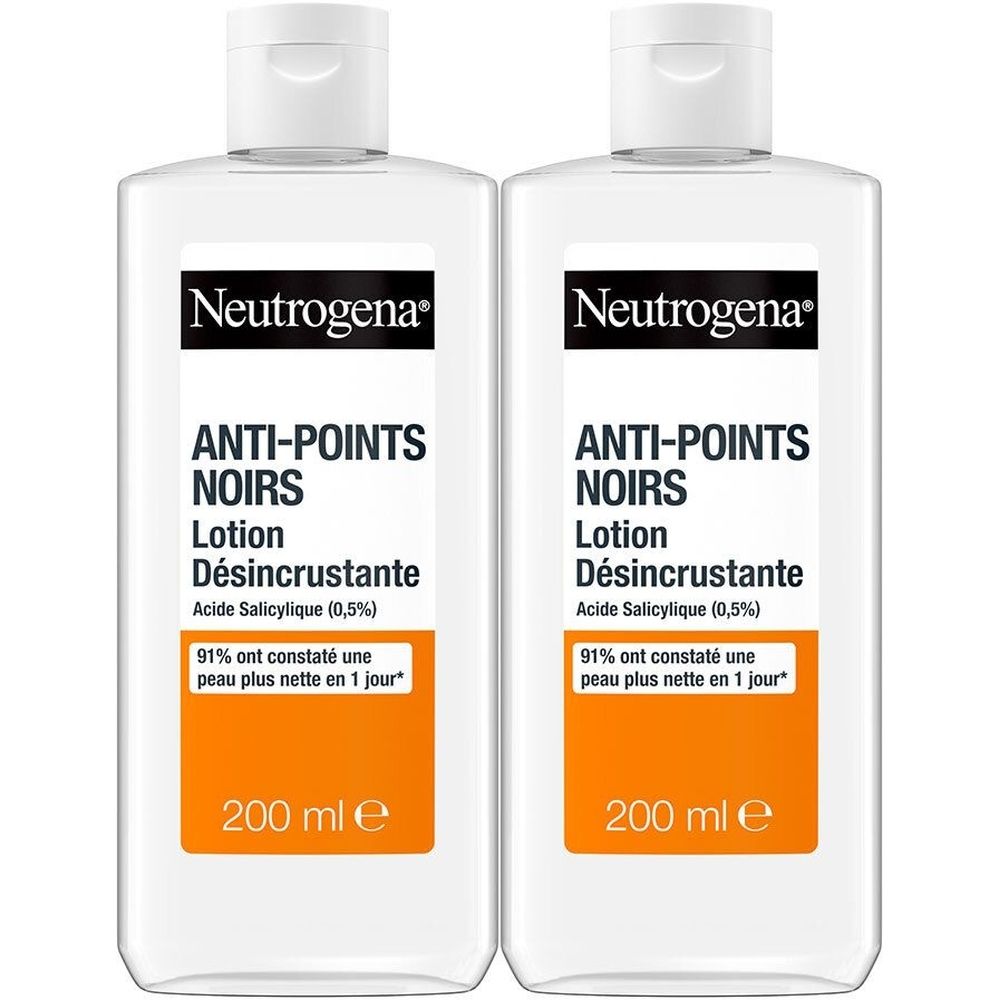 Neutrogena Lotion Anti-Points Noirs Nettoyante Visage