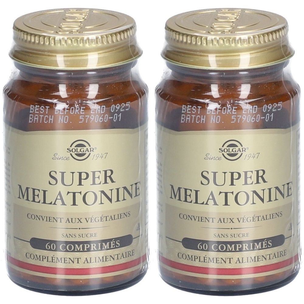 SOLGAR Super Mélatonine 1,9mg - Sommeil