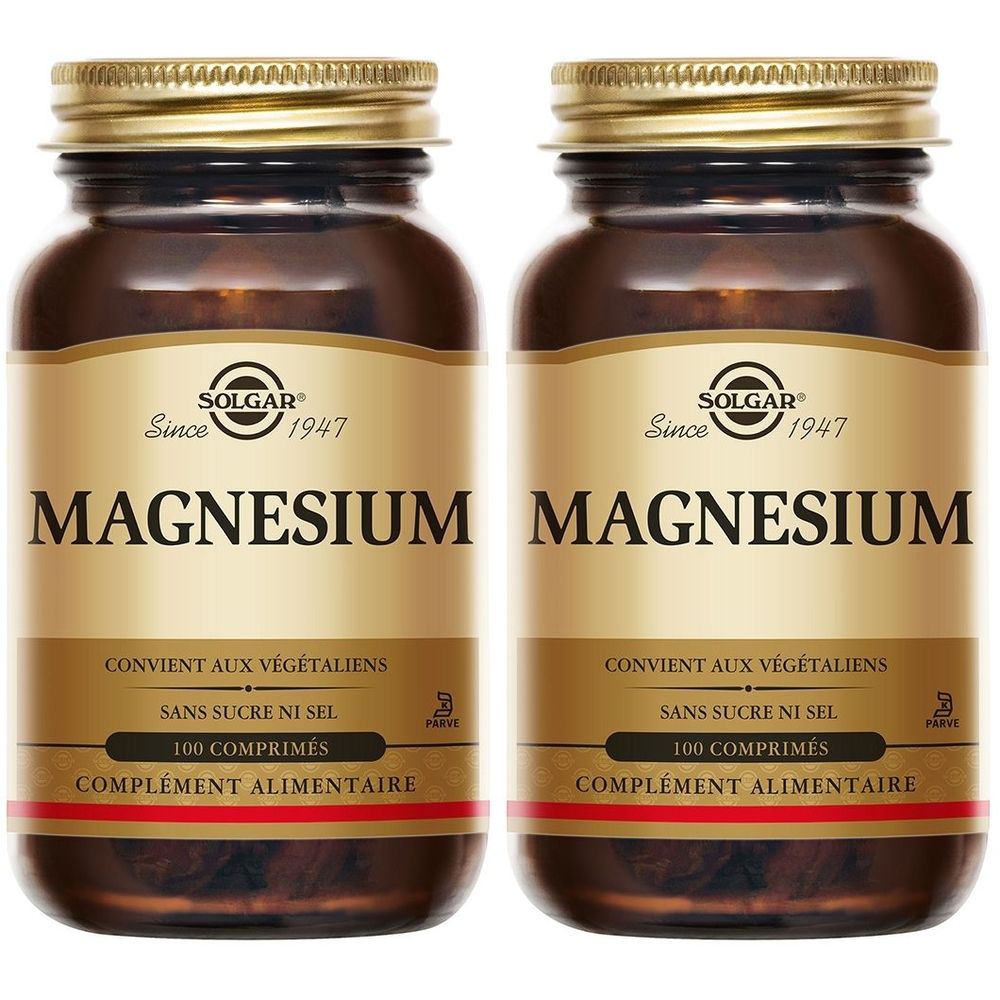 Solgar Magnésium Bisglycinate Hautement Assimilable