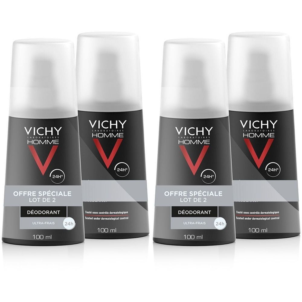 LOT*2 Déodorant Vaporisateur Ultra-Frais