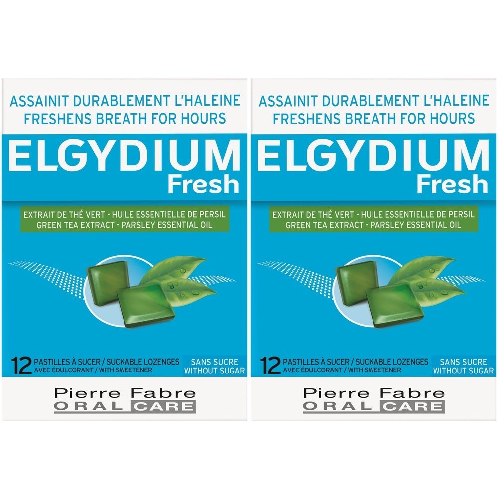 Elgydium fresh - Pocket 12 Pastilles