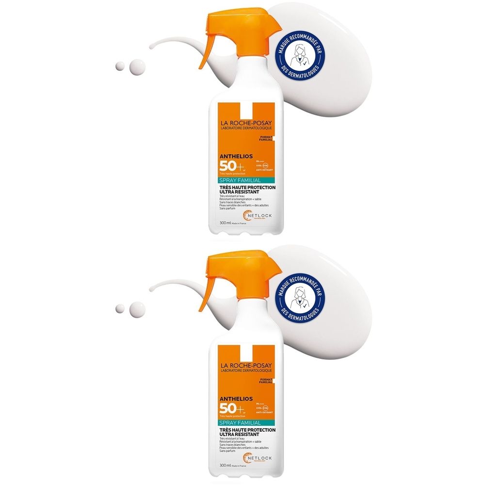 ANTHELIOS SPRAY FAMILIAL TRES HAUTE PROTECTION ULTRA RESISTANT SPF50+ 300ML