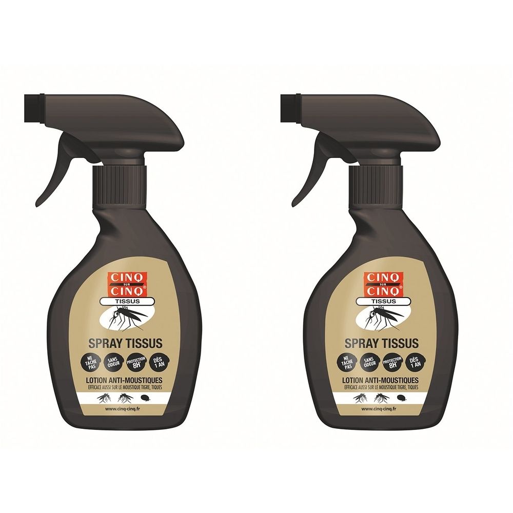 CINQ SUR CINQ Spray Tissus Anti-Moustiques