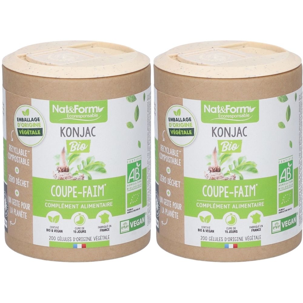 Nat&Form Konjac Bio en gélules