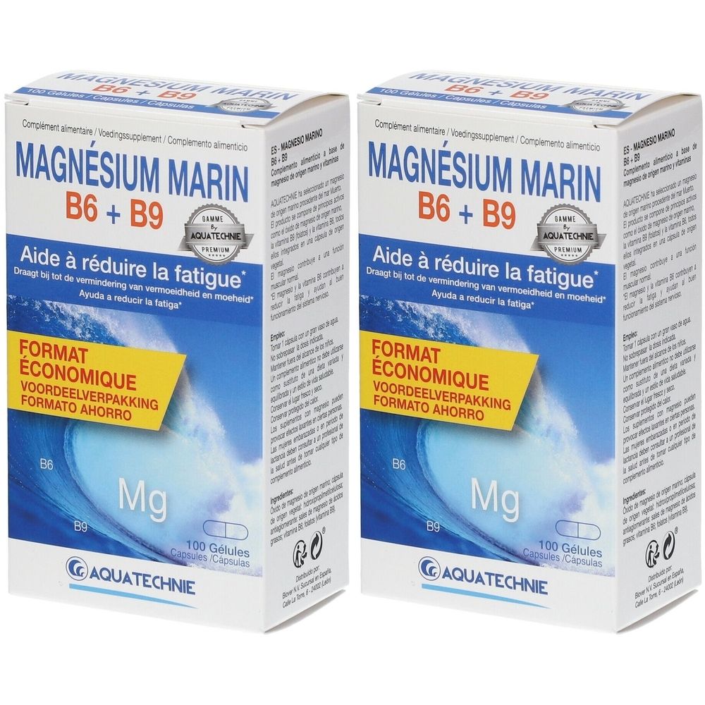 AQUATECHNIE Magnésium Marin B6 + B9