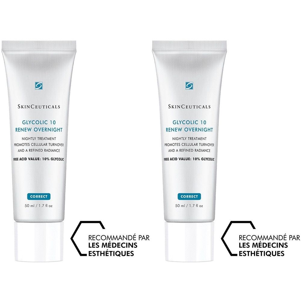 Skinceuticals GLYCOLIC 10 Peeling exfoliant de Nuit révélateur d'éclat 50ml