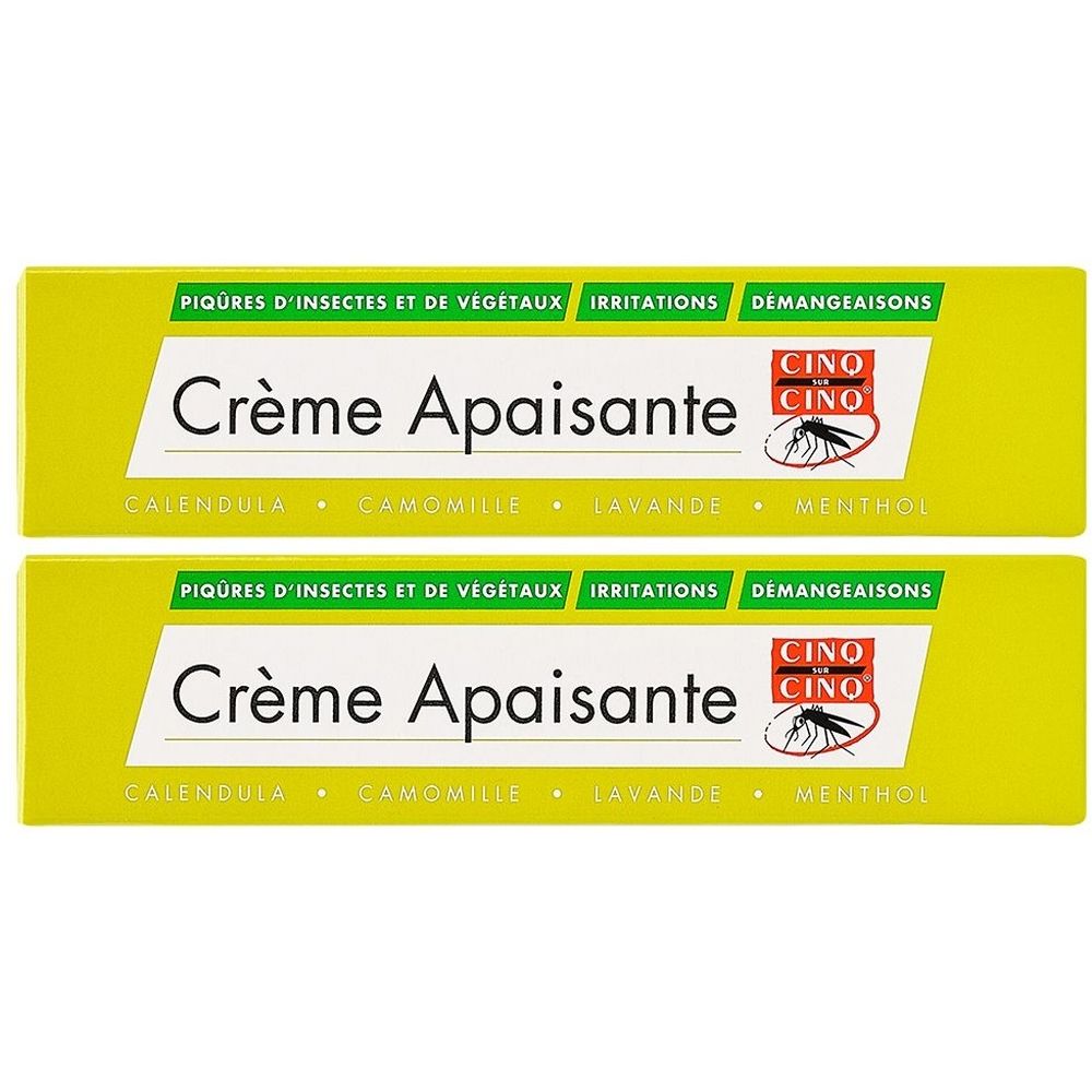 Crème Apaisante Piqûre Insectes et Végétaux Cinq sur Cinq