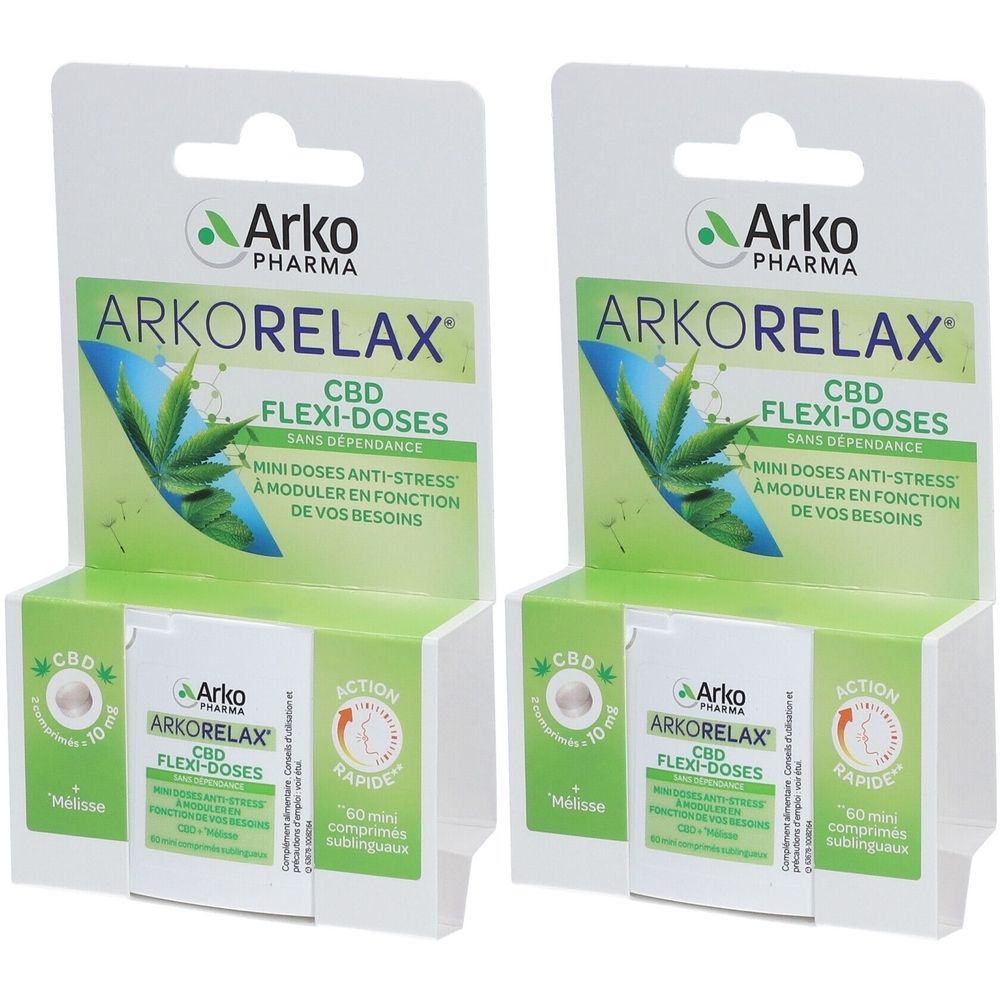 Arkopharma Arkorelax® CBD Flexi-Doses