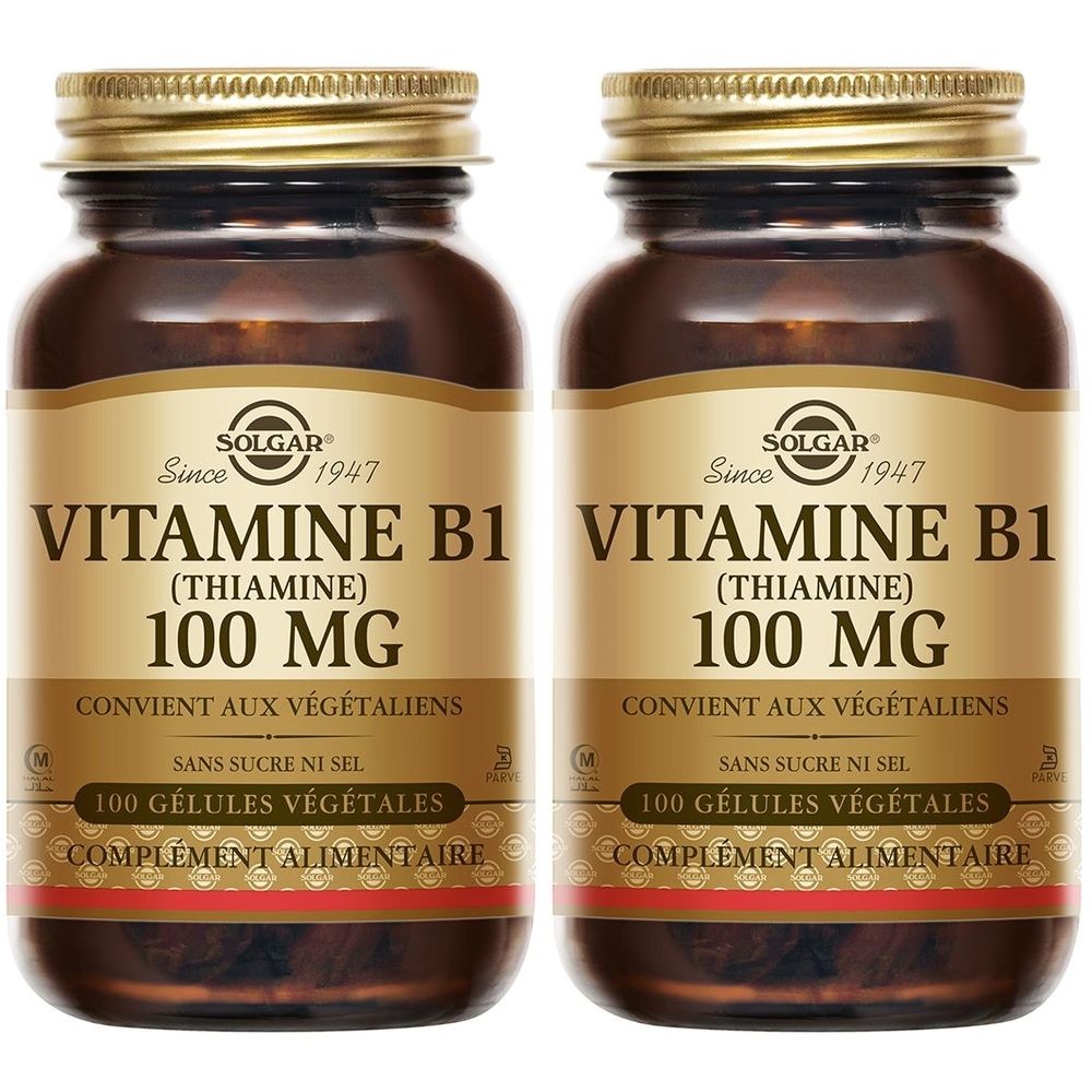 Solgar Vitamine B1 100 mg