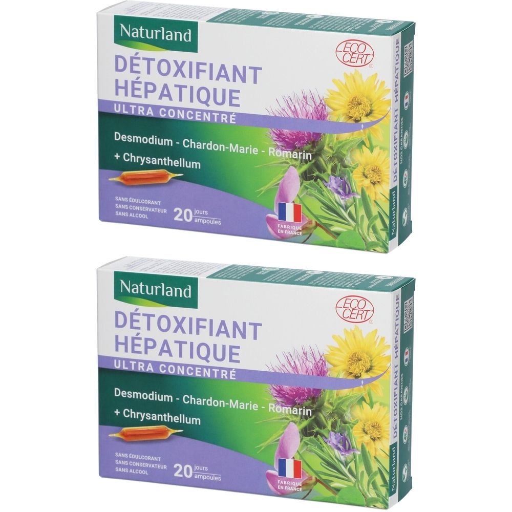 Naturland DÉTOXIFIANT HÉPATIQUE