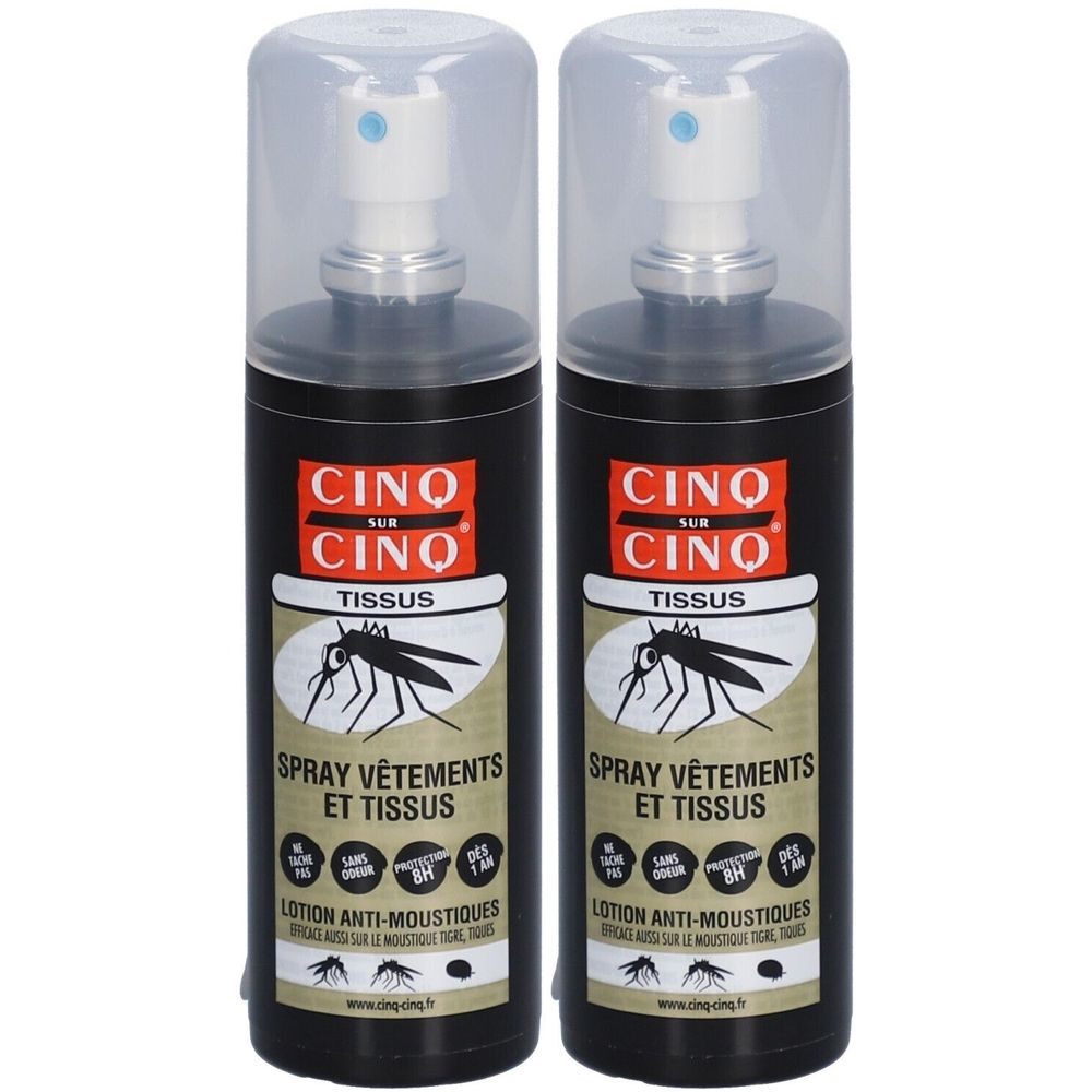 CINQ SUR CINQ Spray Vêtements Et Tissus Anti-Moustiques