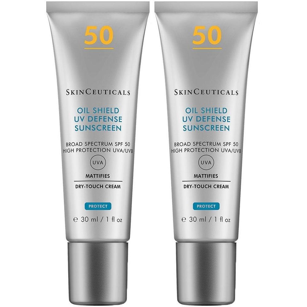 Skinceuticals Oil Shield UV Defense Crème de Photoprotection Quotidienne Matifiante SPF 50 30ml
