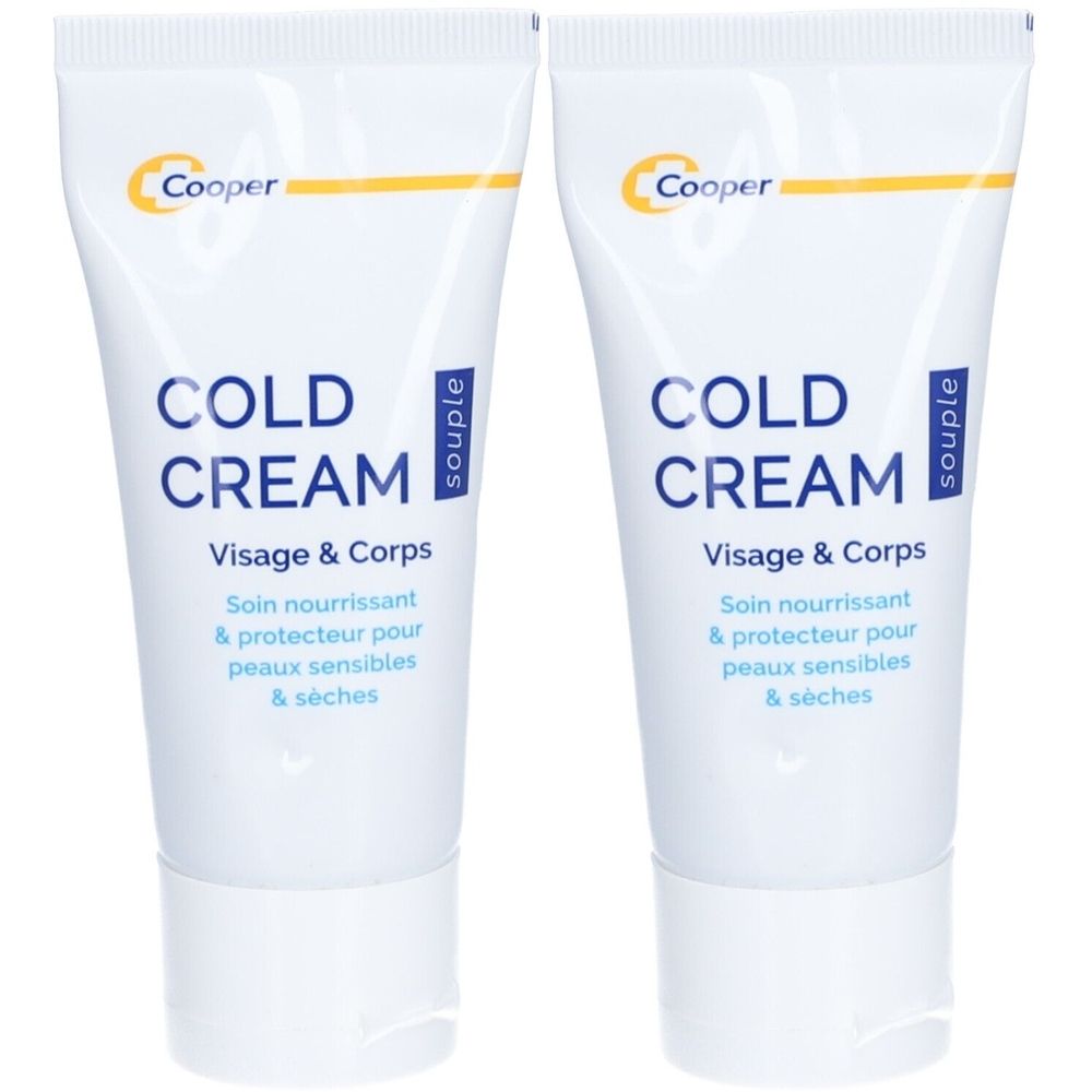 COOPER - Cold cream - Base pour la réalisation préparatoire - Tube 50g