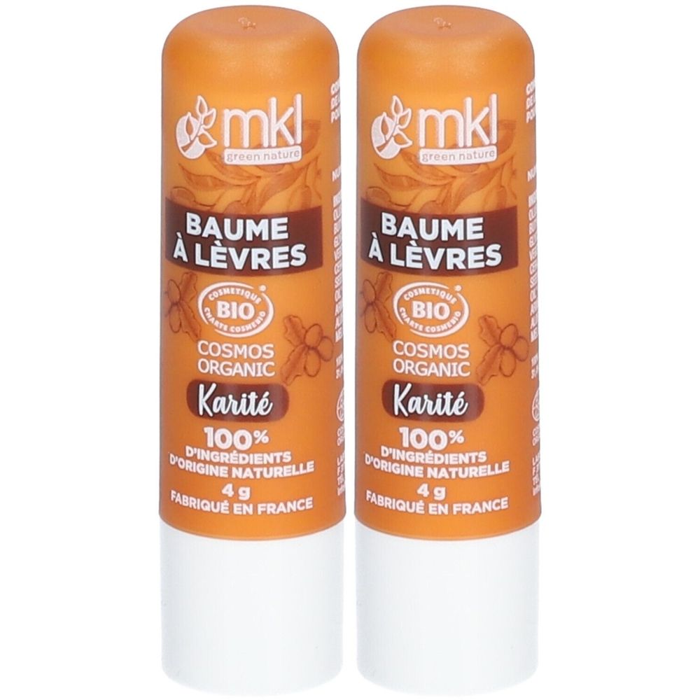 mkl BAUME LÈVRES CERTIFIÉ BIO - KARITÉ