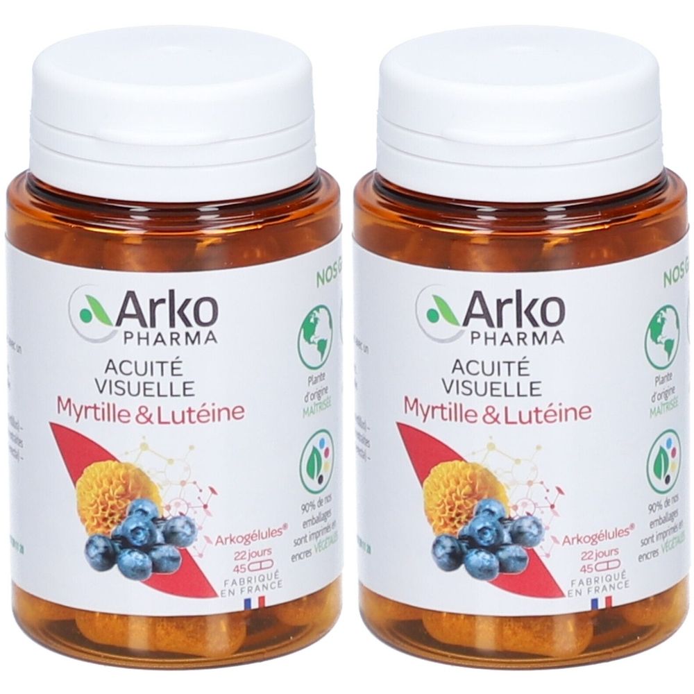 Arkopharma Arkogélules® Myrtille et Lutéine