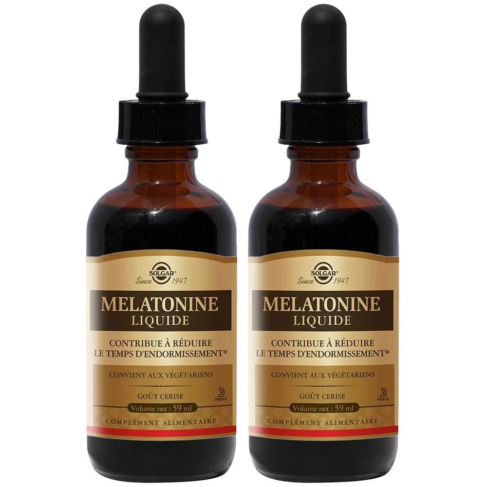 SOLGAR Mélatonine liquide - Sommeil