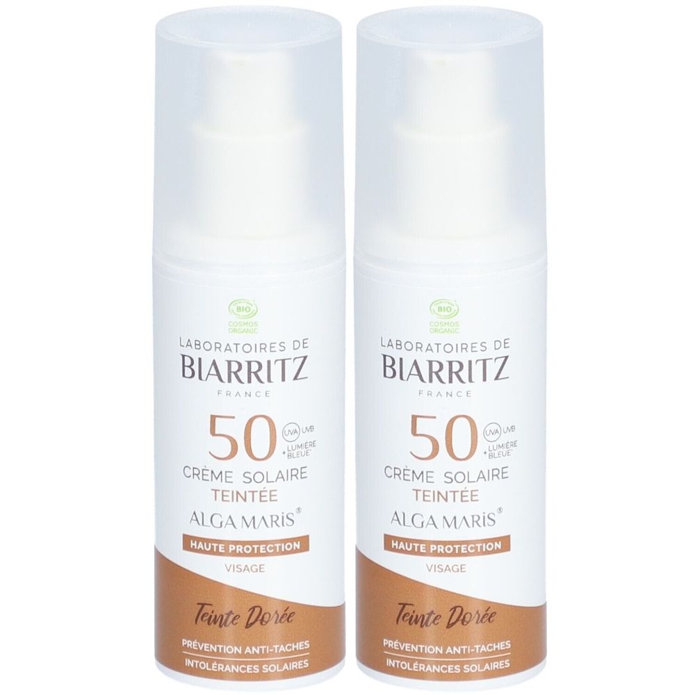 Laboratoire de Biarritz Crème Solaire Teintée SPF50 - Dorée