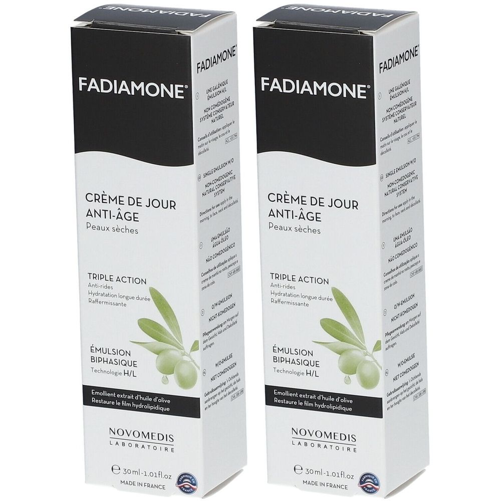 Fadiamone® Crème de jour Anti-Âge peaux sèches