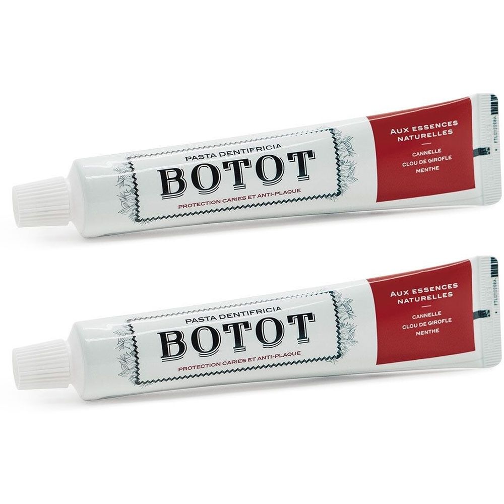 BOTOT Dentifrice Cannelle - Clou de Girofle - Menthe