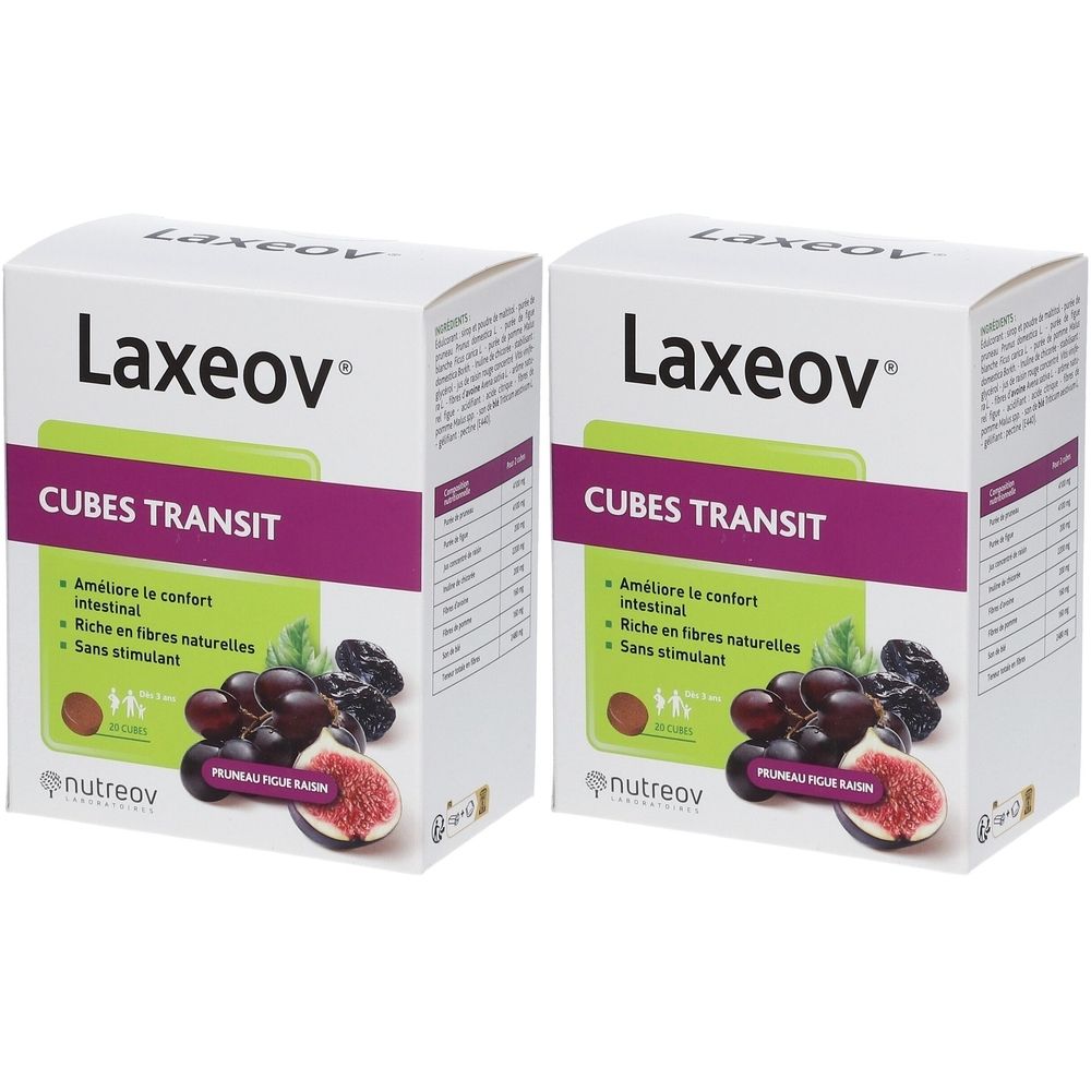 Nutreov Physcience Laxeov® Cubes Transit express®