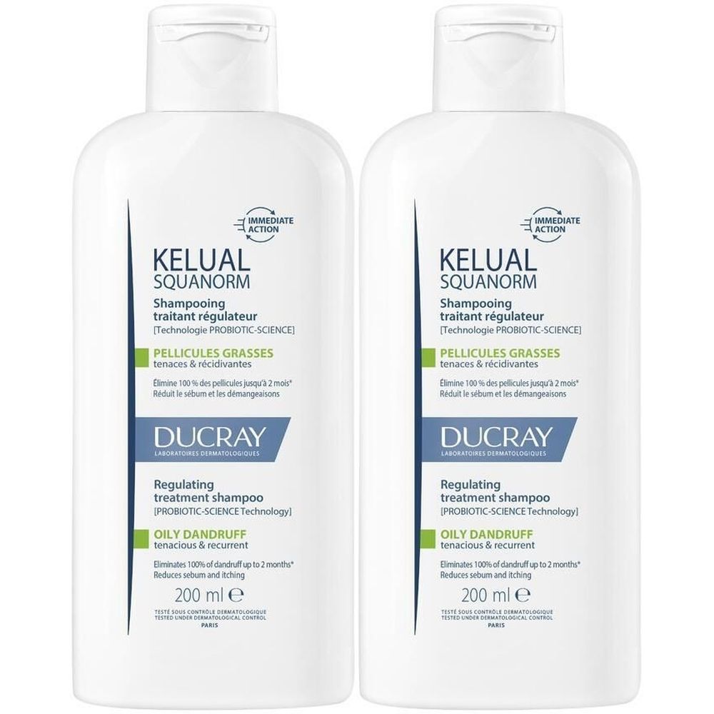 Ducray - Shampooing Kelual Squanorm Pellicules Grasses