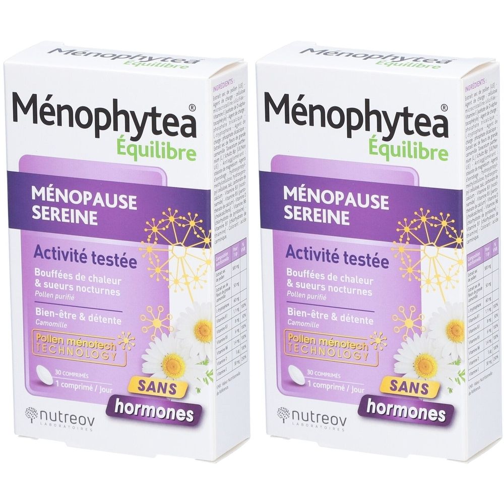 Ménophytea Équilibre Ménopause Sereine Sans Hormones