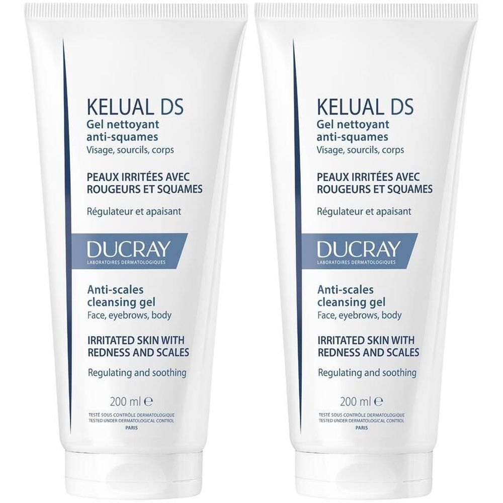 DUCRAY Kelual DS Gel Nettoyant Anti-squames