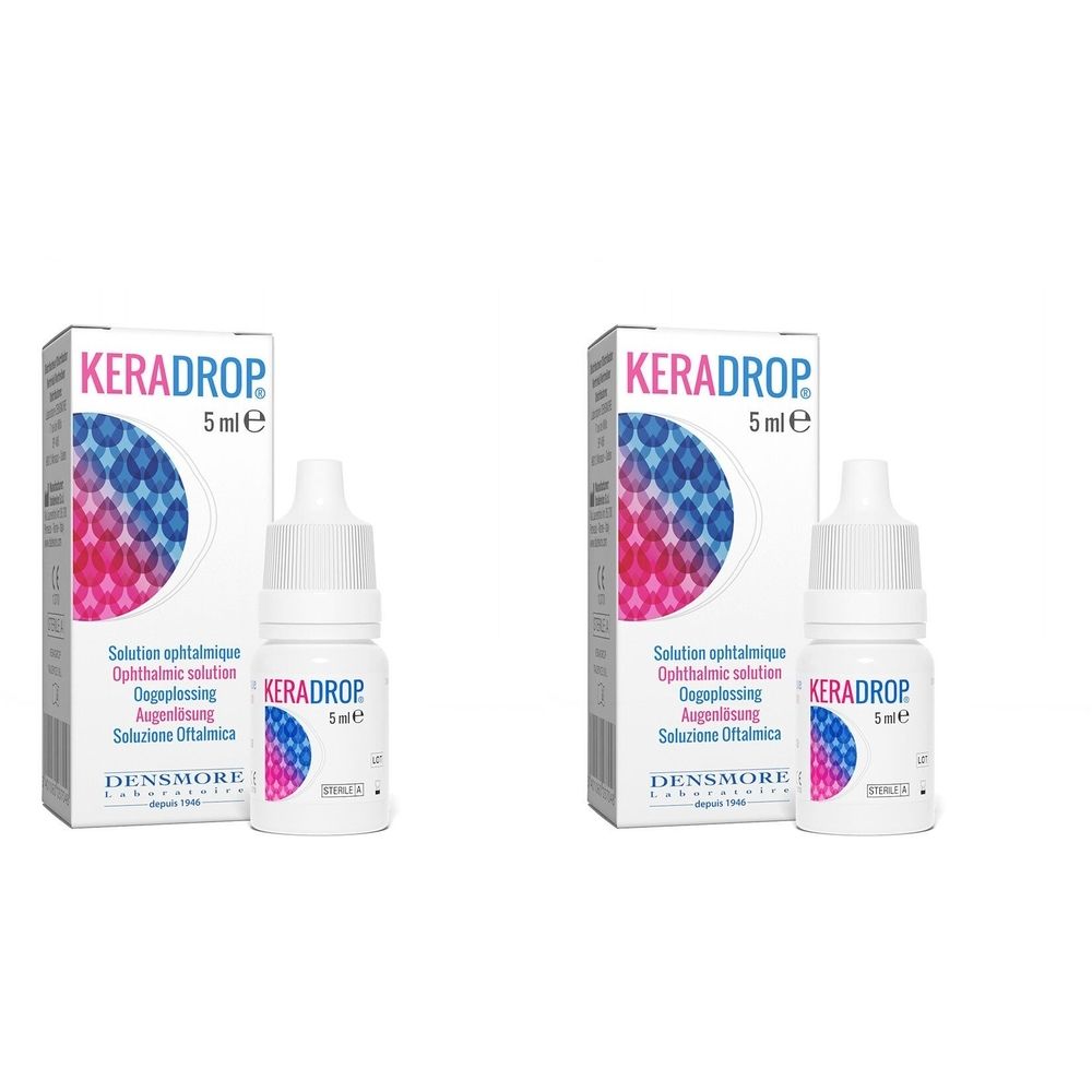 Densmore Keradrop® Solution ophtalmique - Etat inflammatoire de l'œil 5 mL