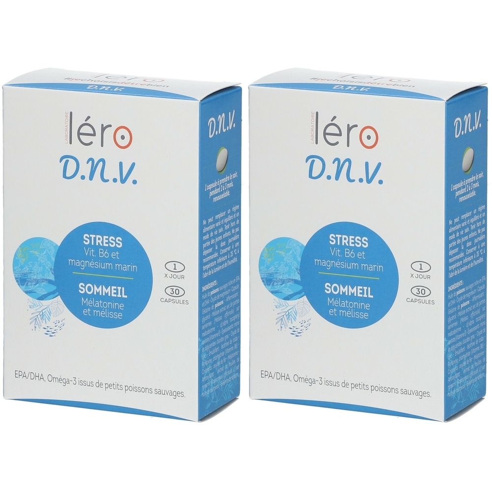 Laboratoire Léro DNV Stress et sommeil capsule