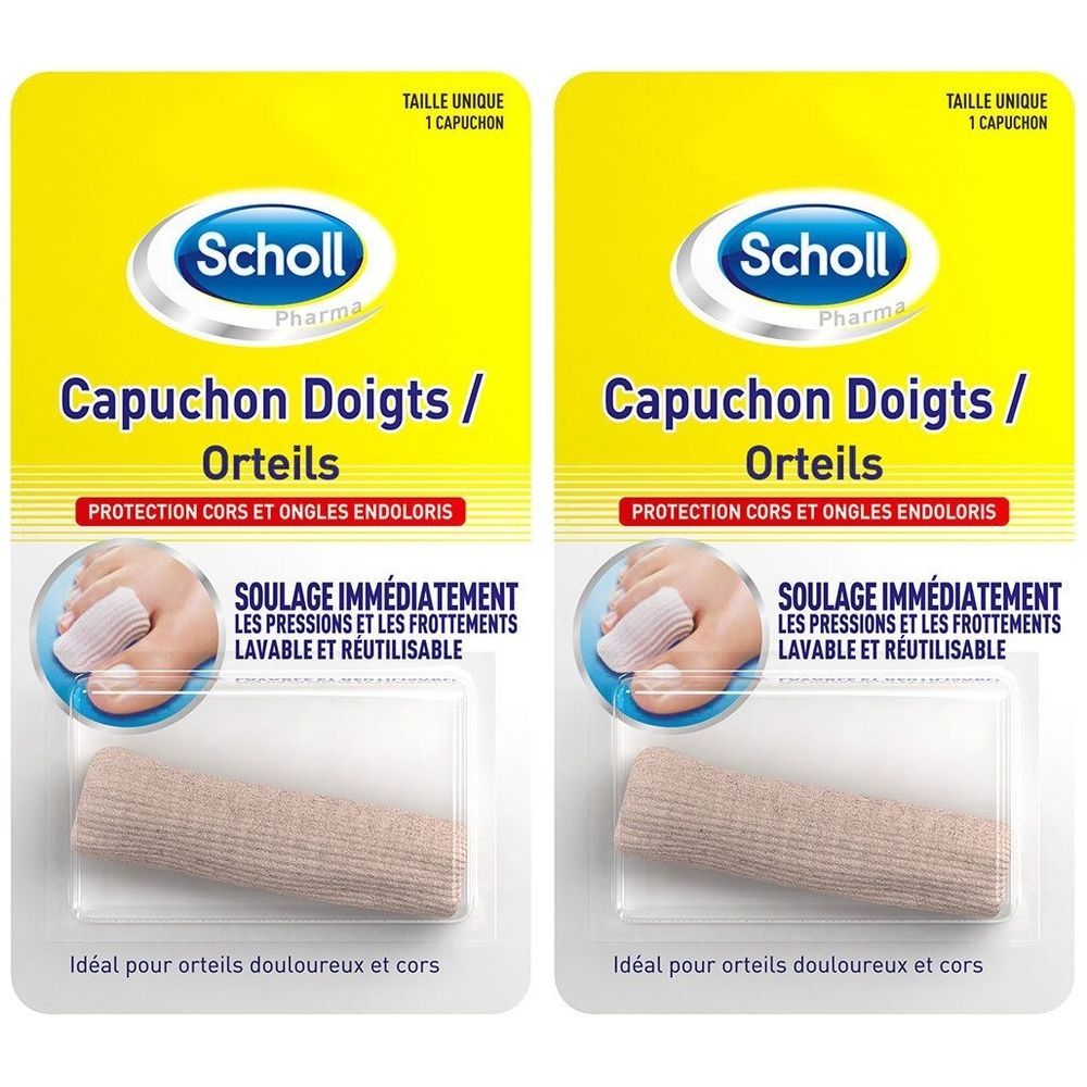 Scholl Capuchon Doigts Orteils Cors et Ongles Endoloris