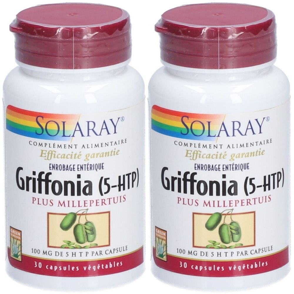 Solaray Griffonia 5-HTP + Millepertuis