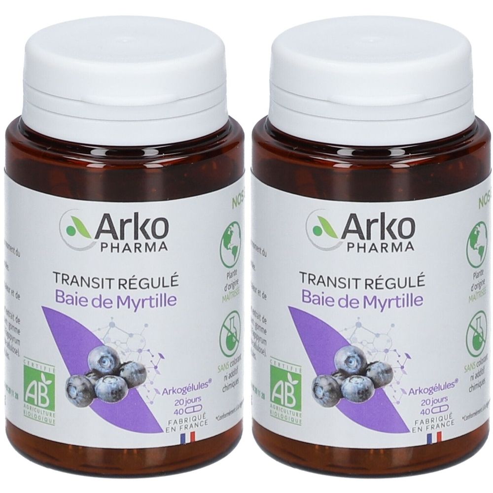 ARKOPHARMA Arkogélules Baie de myrtille bio