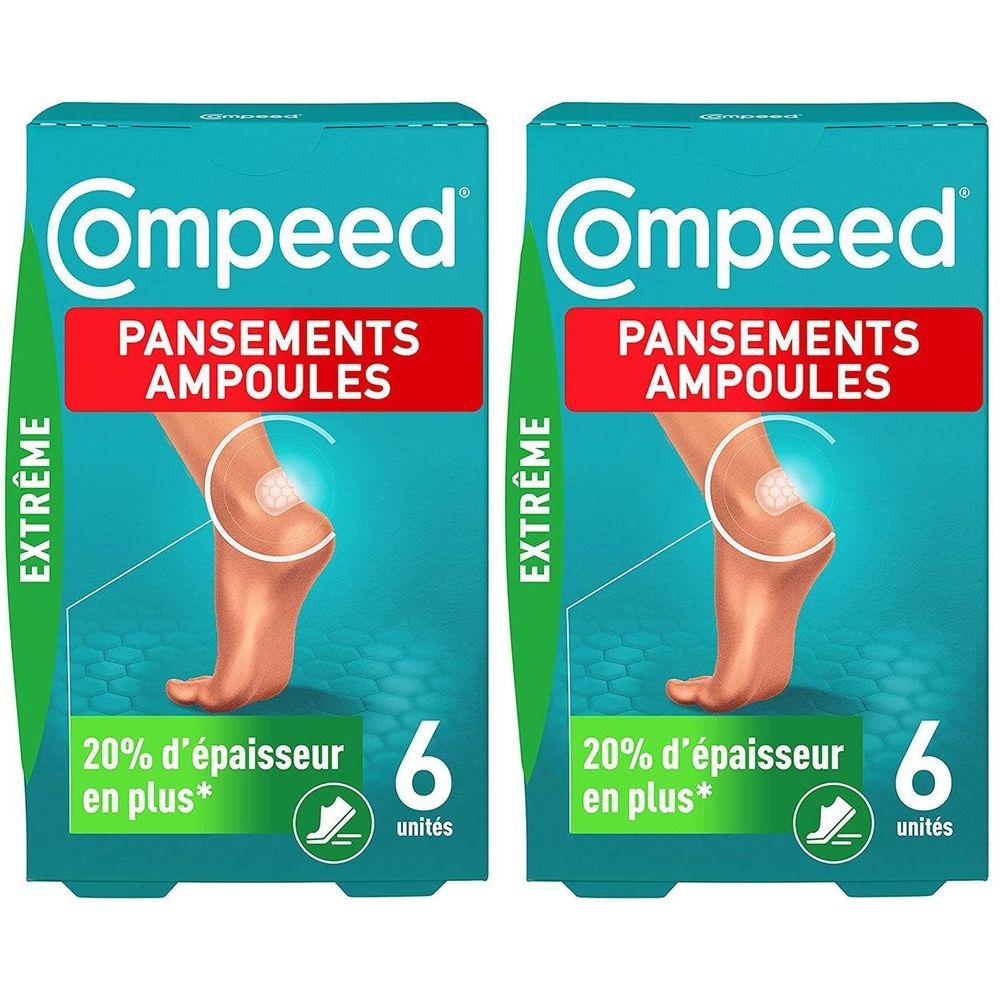 Compeed® - Pansements Ampoules Extrême x6