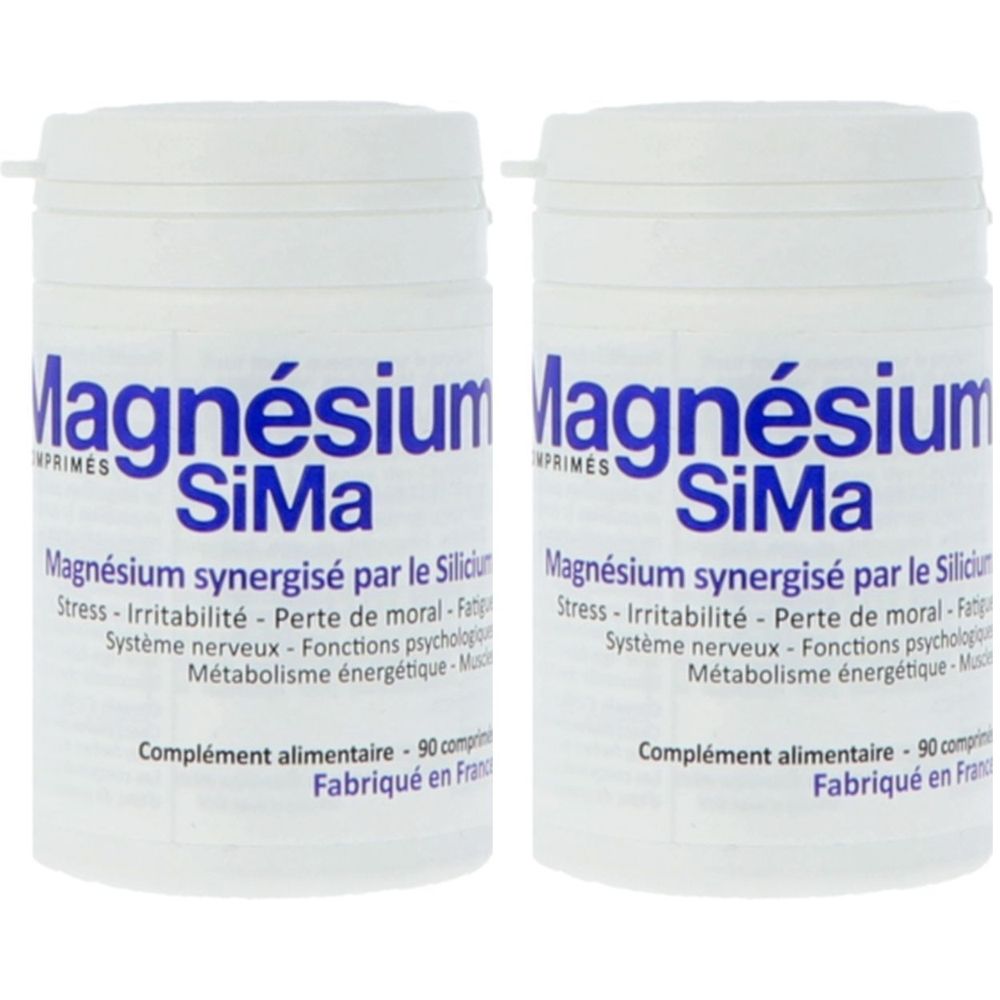 Magnésium SiMa, Comprimé, complément alimentaire à base de magnésium synergisé par le sili