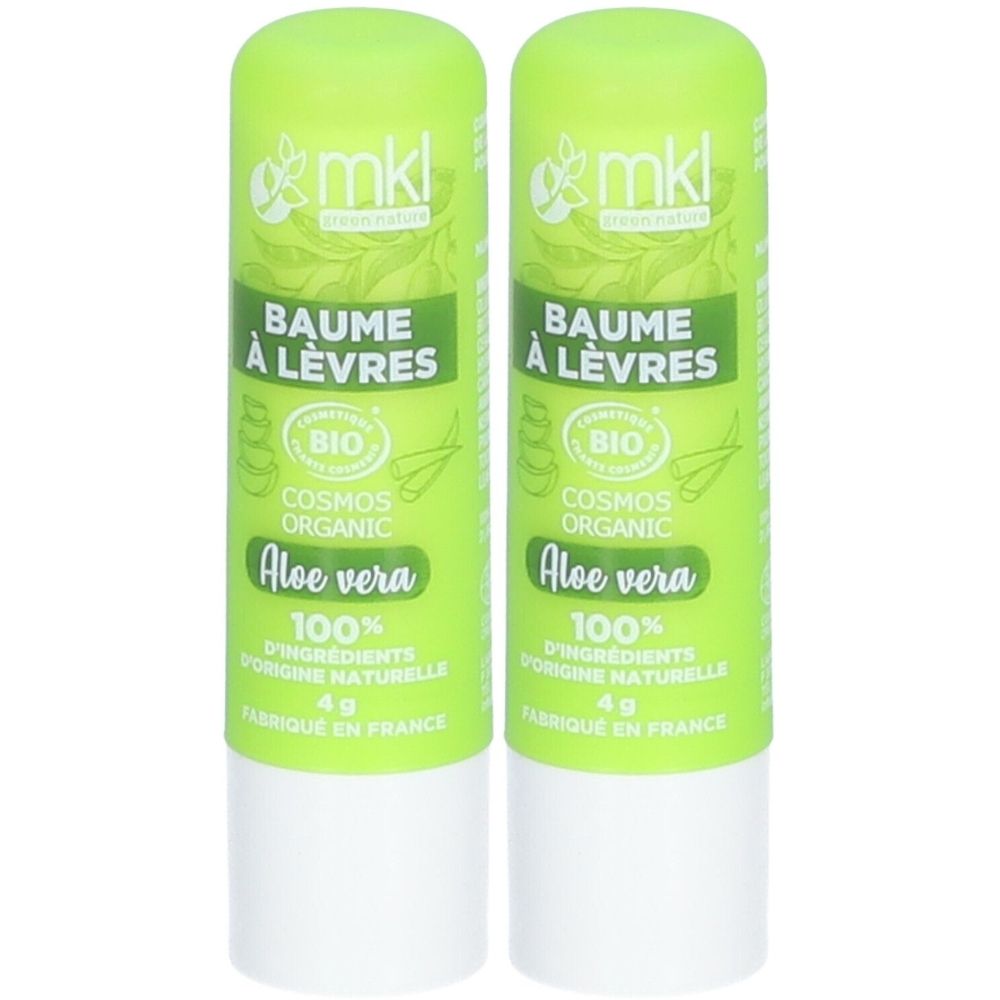 mkl BAUME LÈVRES CERTIFIÉ BIO - ALOE VERA