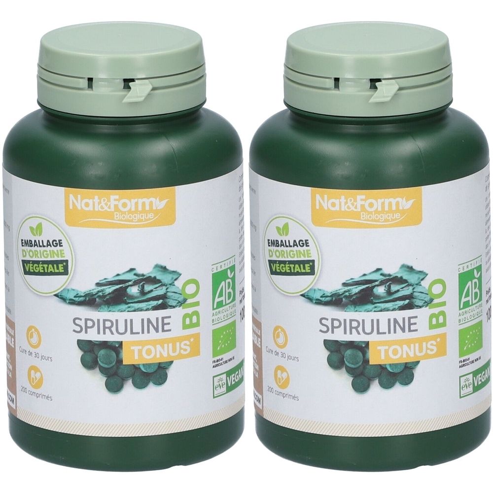 Nat&Form Spiruline Bio Tonus