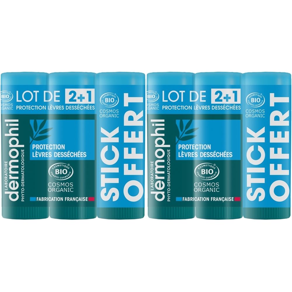 DERMOPHIL Stick Lèvres Bio Protection Lèvres Desséchées