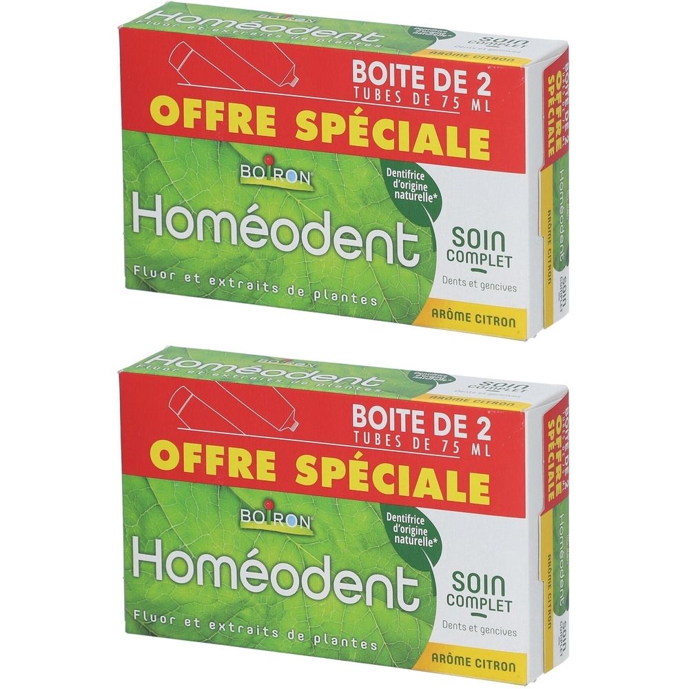 Boiron homéodent® Soin Complet Dents et Gencives - Citron